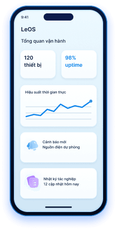 Ứng dụng LeOS trên điện thoại